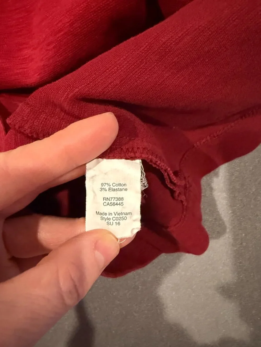 J.Crew Women’s Medium Red Cotton Fit & Flare A-Line Sleeveless Dress